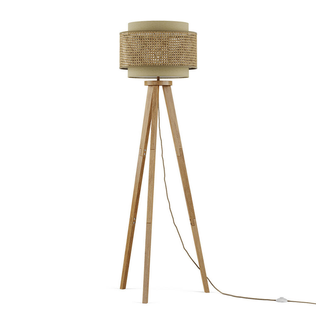 Vicco STOJACÍ LAMPA Morten Krémová 45 x 142 cm