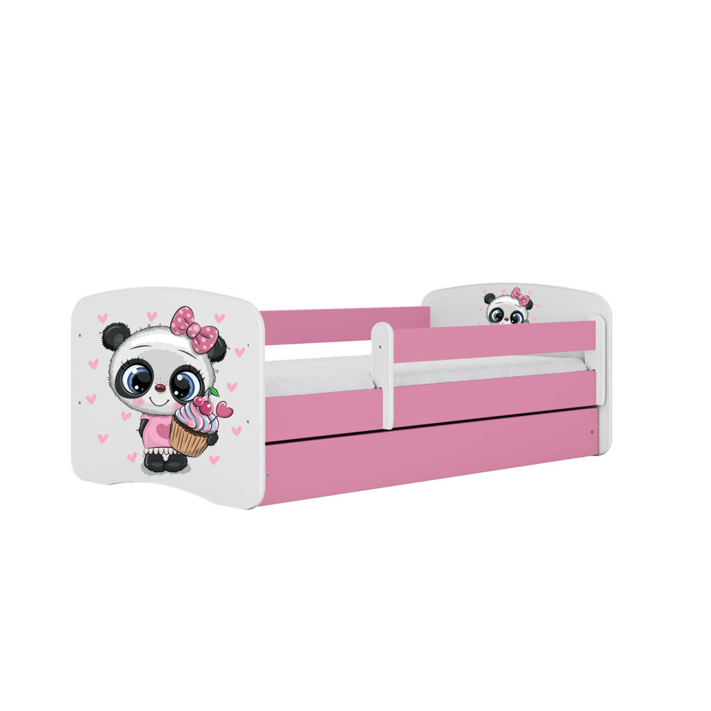 RAUMHIRSCH FURNITURE DĚTSKÁ POSTEL Panda se zásuvkou 180/80 90/61/184