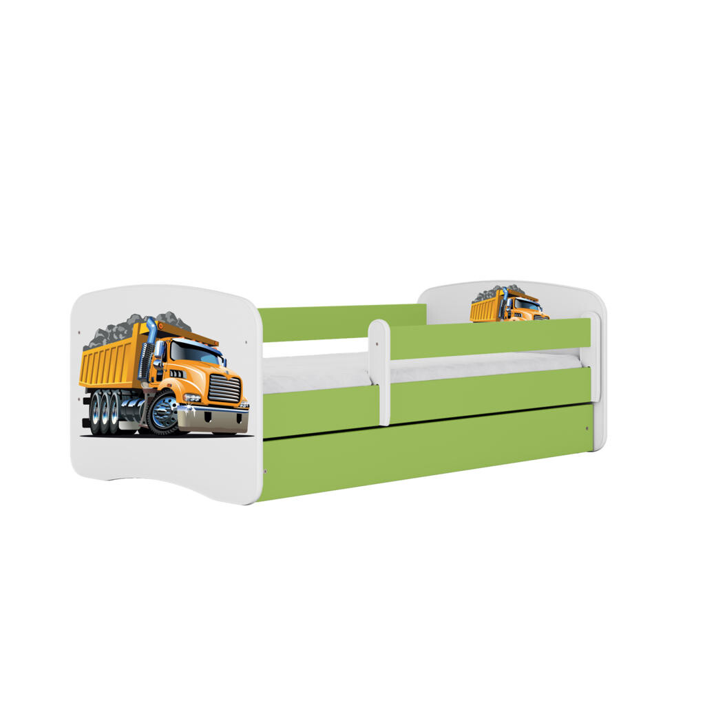 RAUMHIRSCH FURNITURE DĚTSKÁ POSTEL Nákladní auto se zásuvkou 140/70 80/61/144