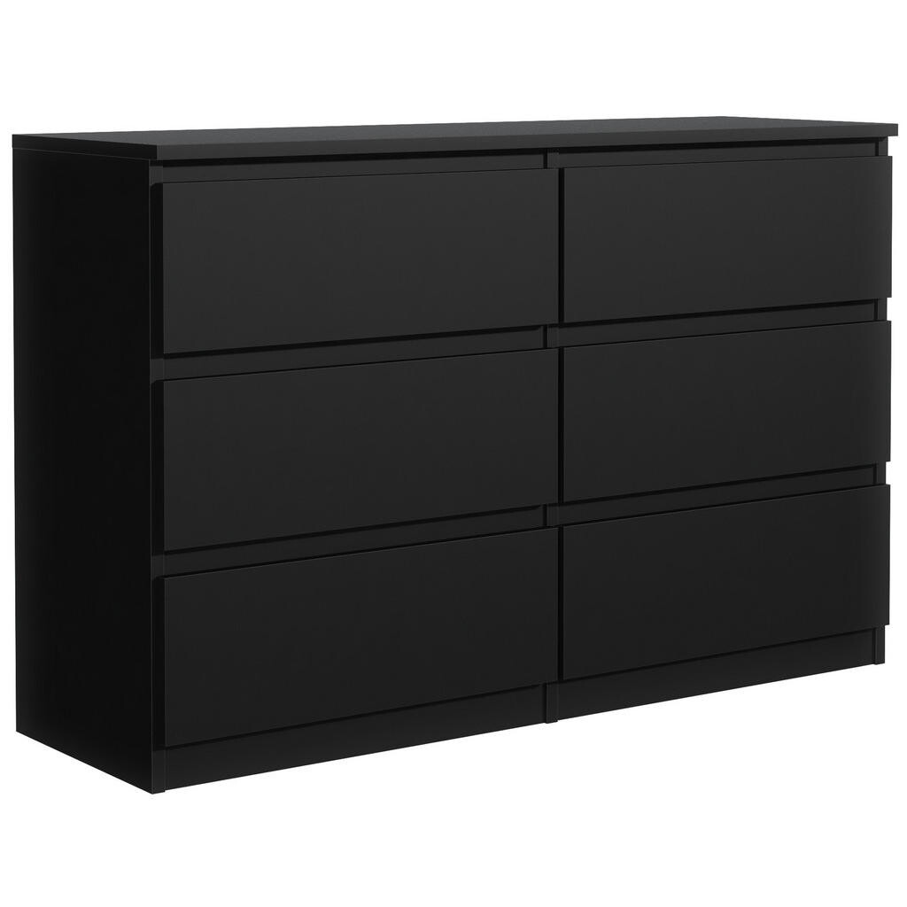 RAUMHIRSCH FURNITURE KOMODA černá 139/79/39