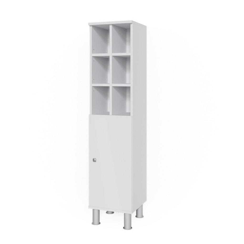 Vicco STŘEDNÍ SKŘÍŇKA Fynn Bílá 30 x 130.6 cm velké dveře