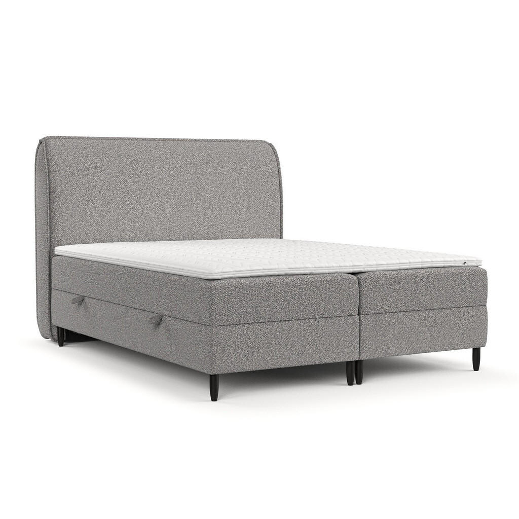 AltaBeds POSTEL BOXSPRING LUNARO 200/200 Šedá