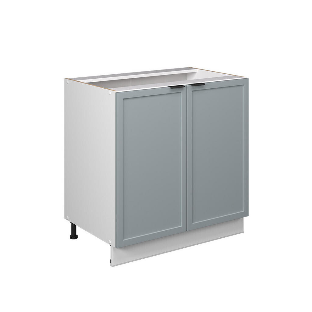 Vicco SPODNÍ SKŘÍŇKA KUCHYŇSKÉ LINKY Fame-Line, Světle modrošedá/Bílá, 80 cm bez pracovní desky