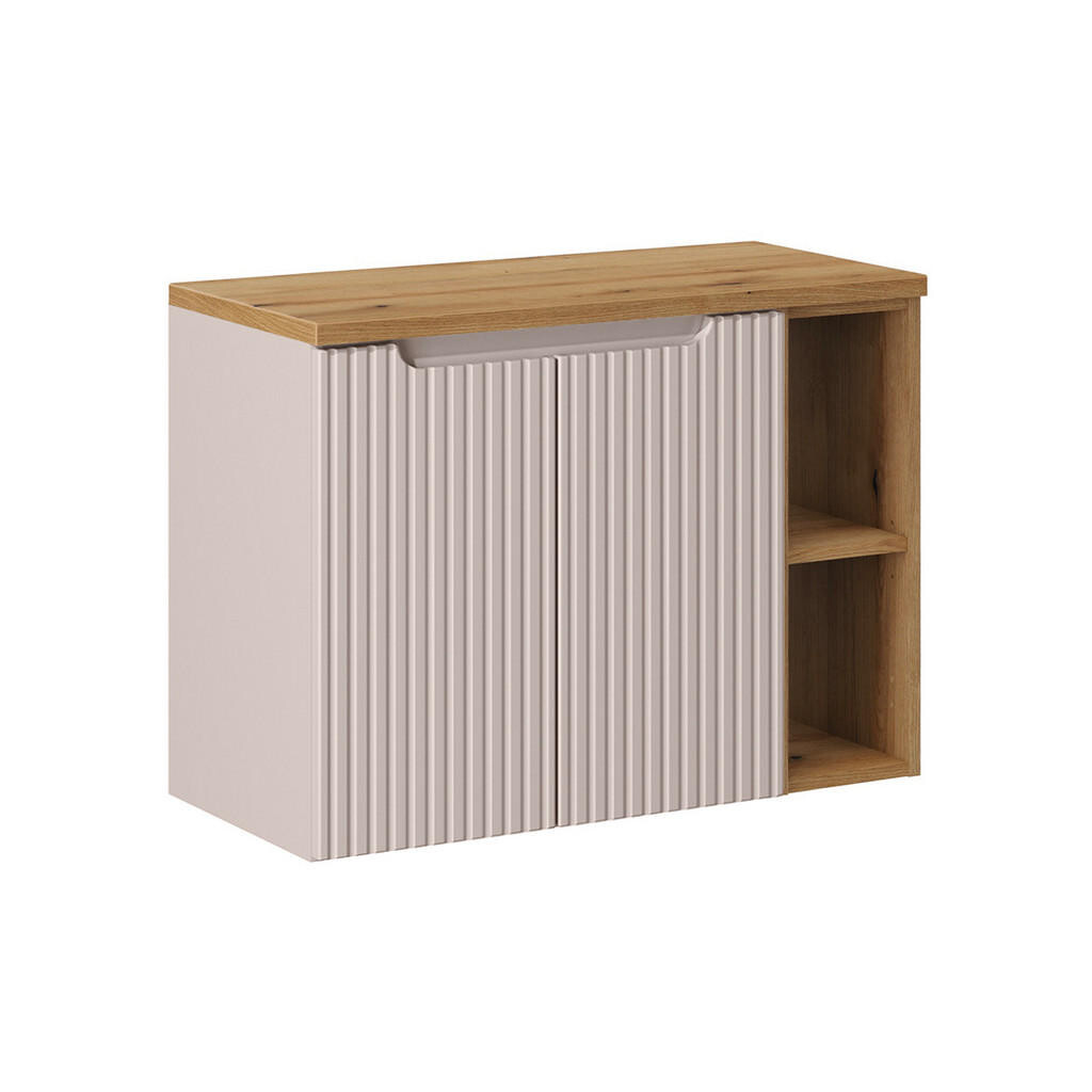 Petits-meubles SKŘÍŇKA POD UMYVADLO 80.4cm Riva Kašmír a dřevo