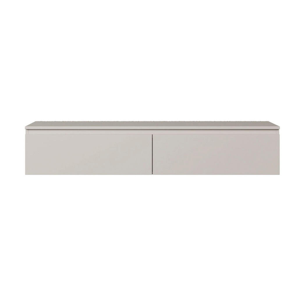 Selsey TV stolek Bemmi šedobéžový 150/28/32 cm