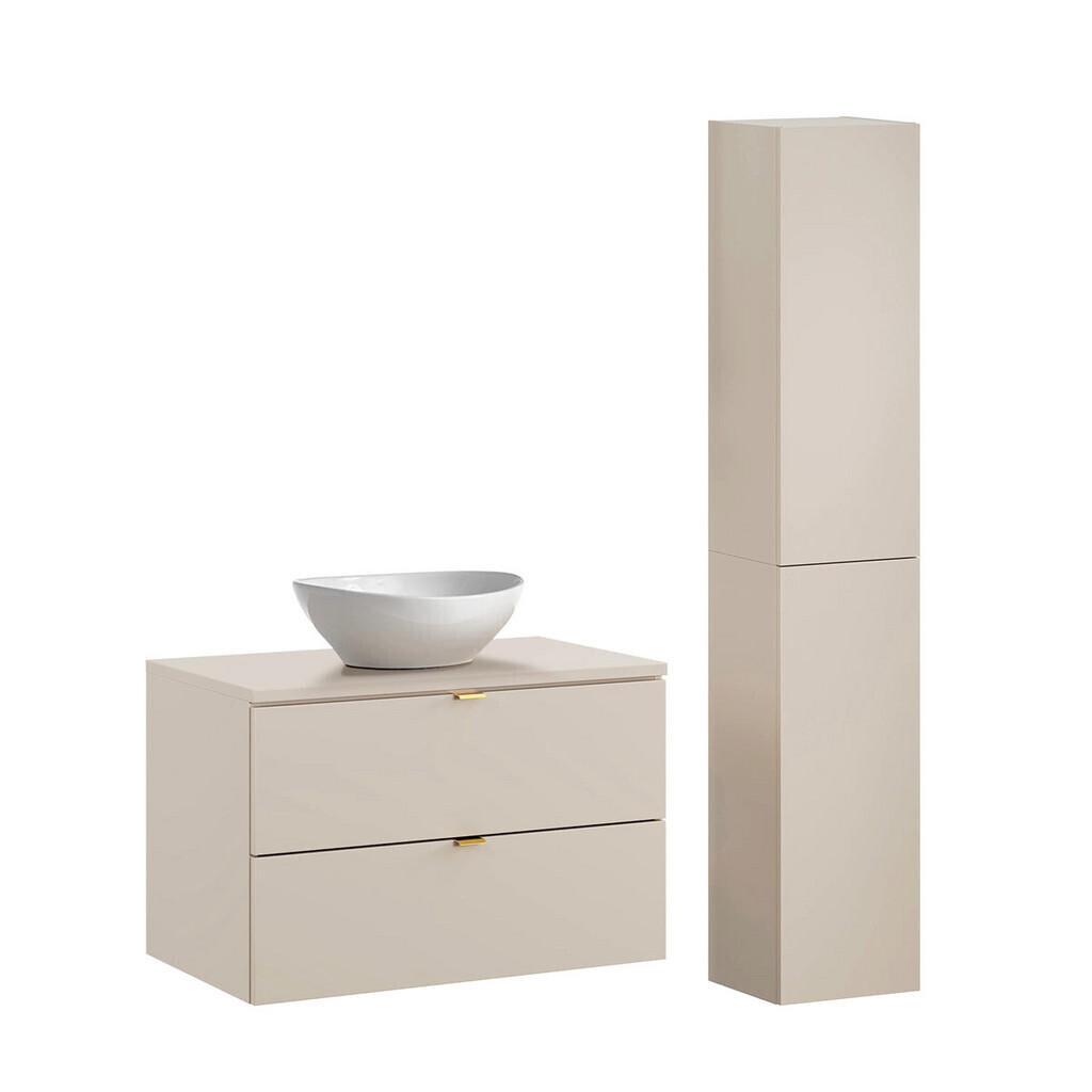 Petits-meubles KOUPELNOVÝ NÁBYTEK 80.6cm Azel 2er-Set Kašmír