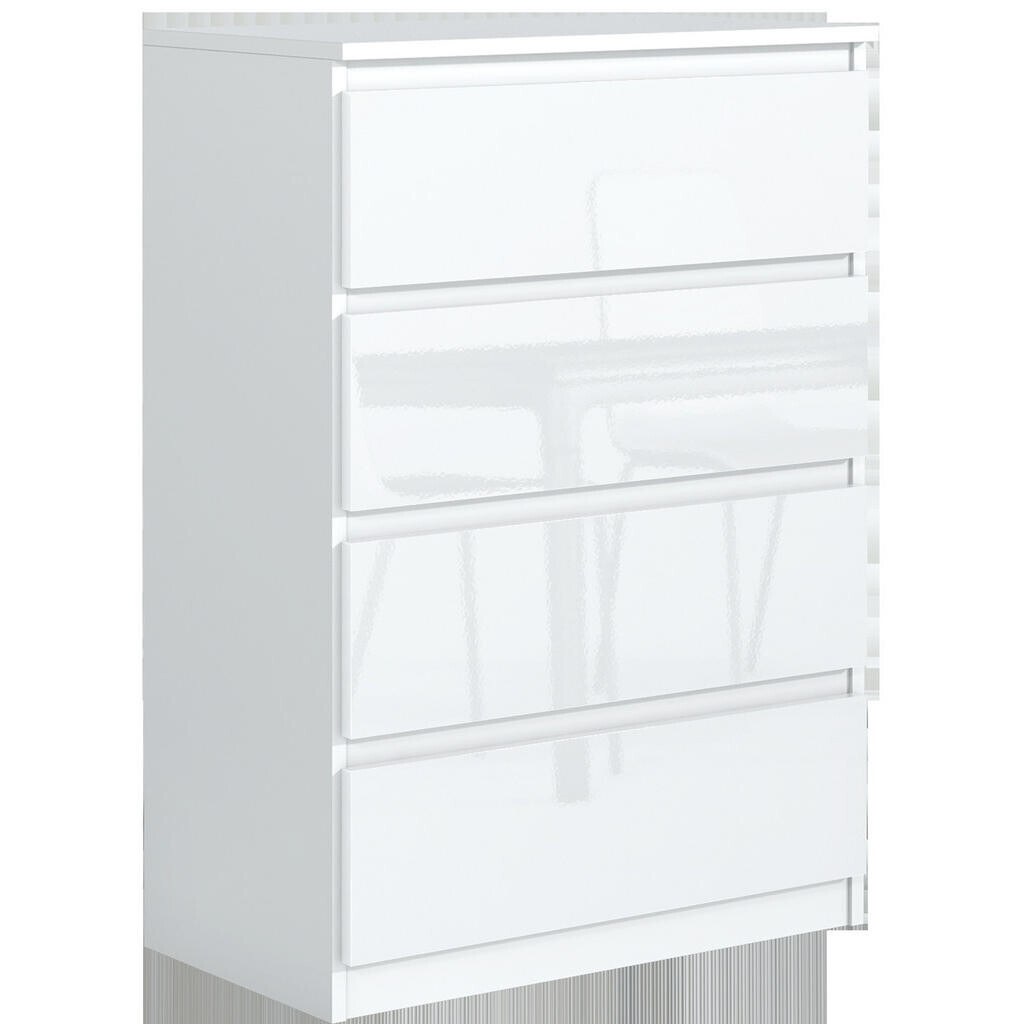 RAUMHIRSCH FURNITURE KOMODA bílá, lesklá 70/102/39