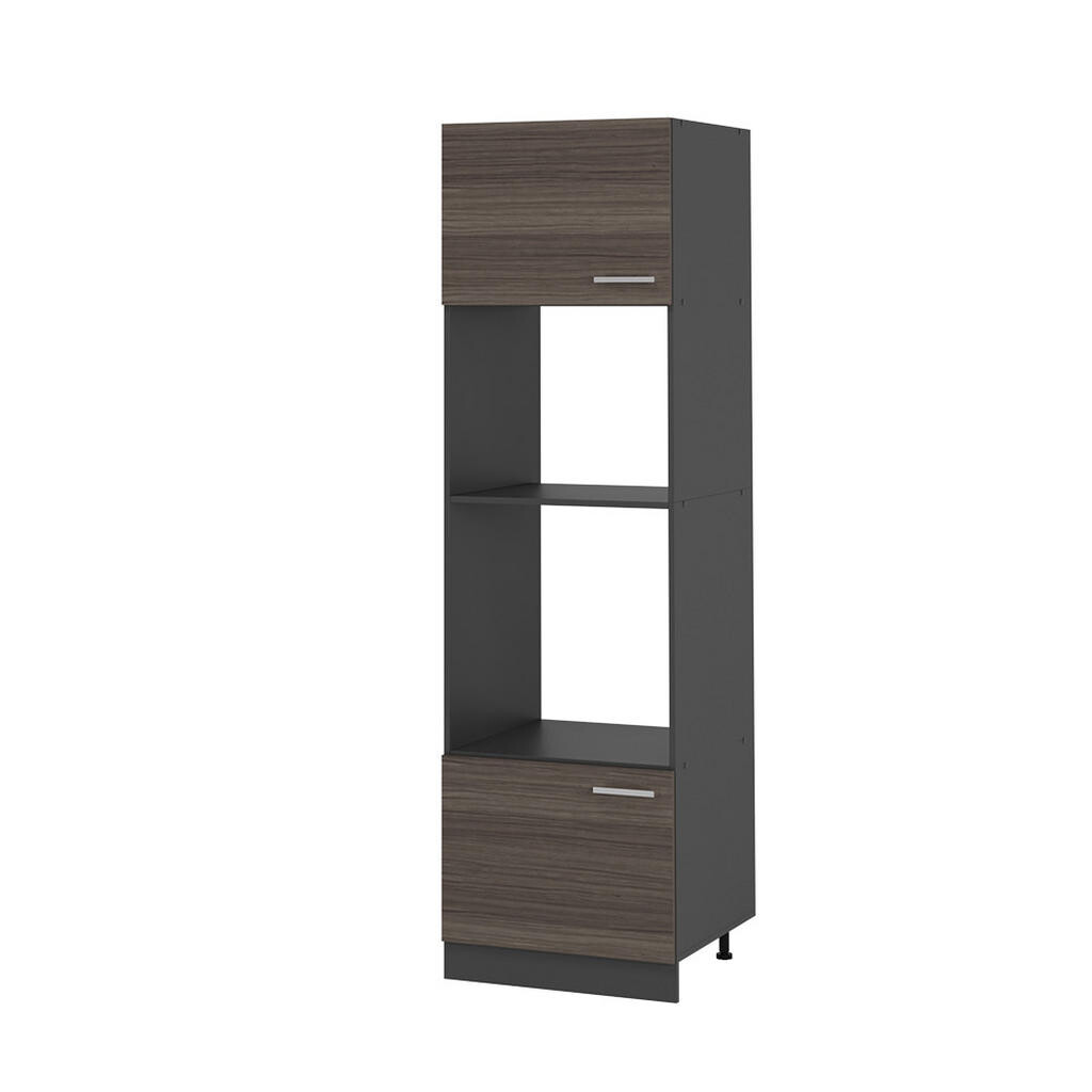 Vicco SKŘÍŇKA NA MIKROVLNNOU TROUBU R-Line Ušlechtilá šedá 60 cm