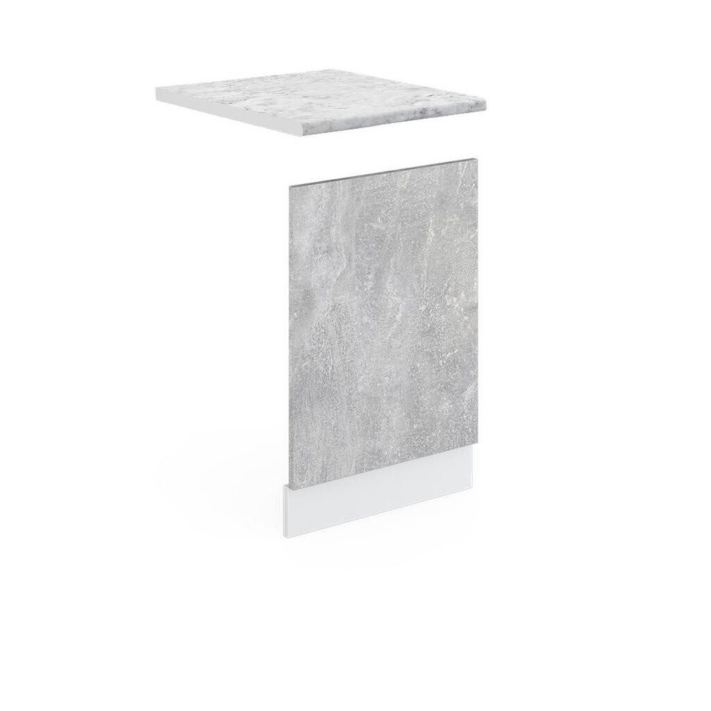 Vicco PŘEDNÍ PANEL R-Line Beton 45 cm s pracovní deskou