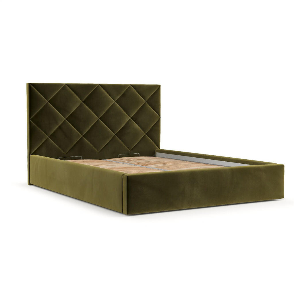 AltaBeds POSTEL BOXSPRING Torno 180/200 Olivově zelená