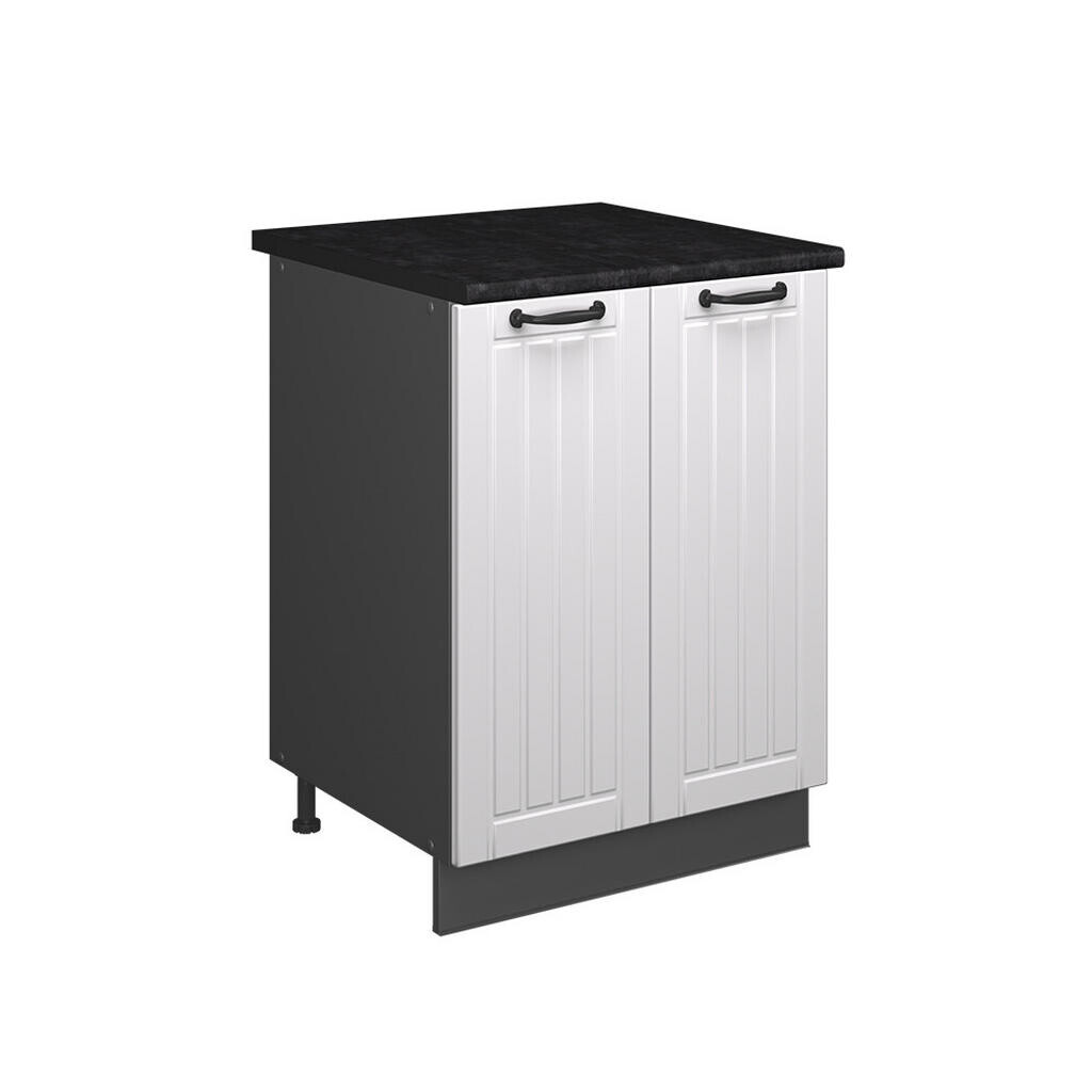 Vicco SKŘÍŇKA POD DŘEZ Fame-Line, Bílý venkovský dům/Antracit, 60 cm