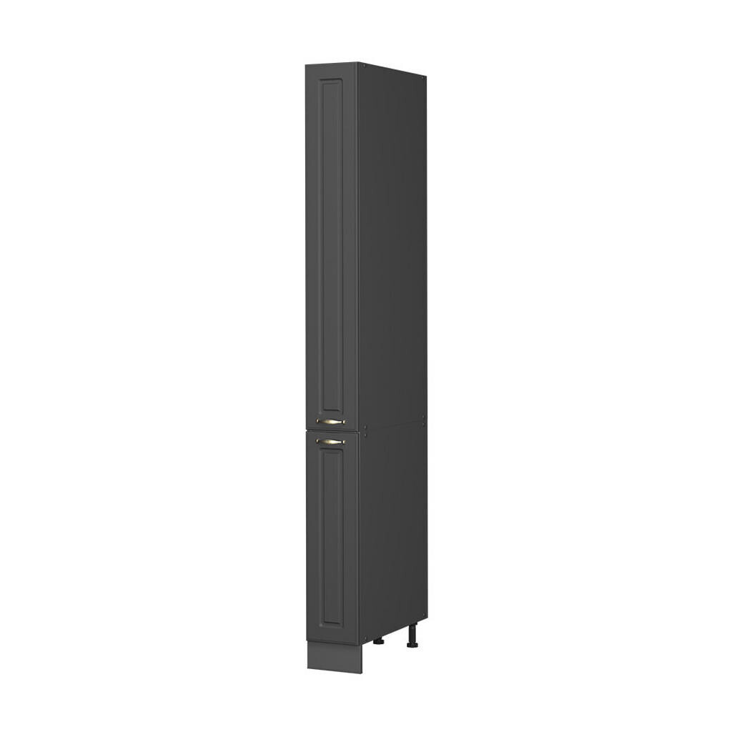 Vicco LÉKÁRNIČKOVÁ SKŘÍŇKA Fame-Line, Anthrazit-Gold Landhaus/Antracit, 20 cm
