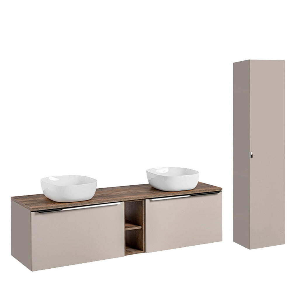 Petits-meubles KOUPELNOVÝ NÁBYTEK 180cm Éros 2er-Set Krtek