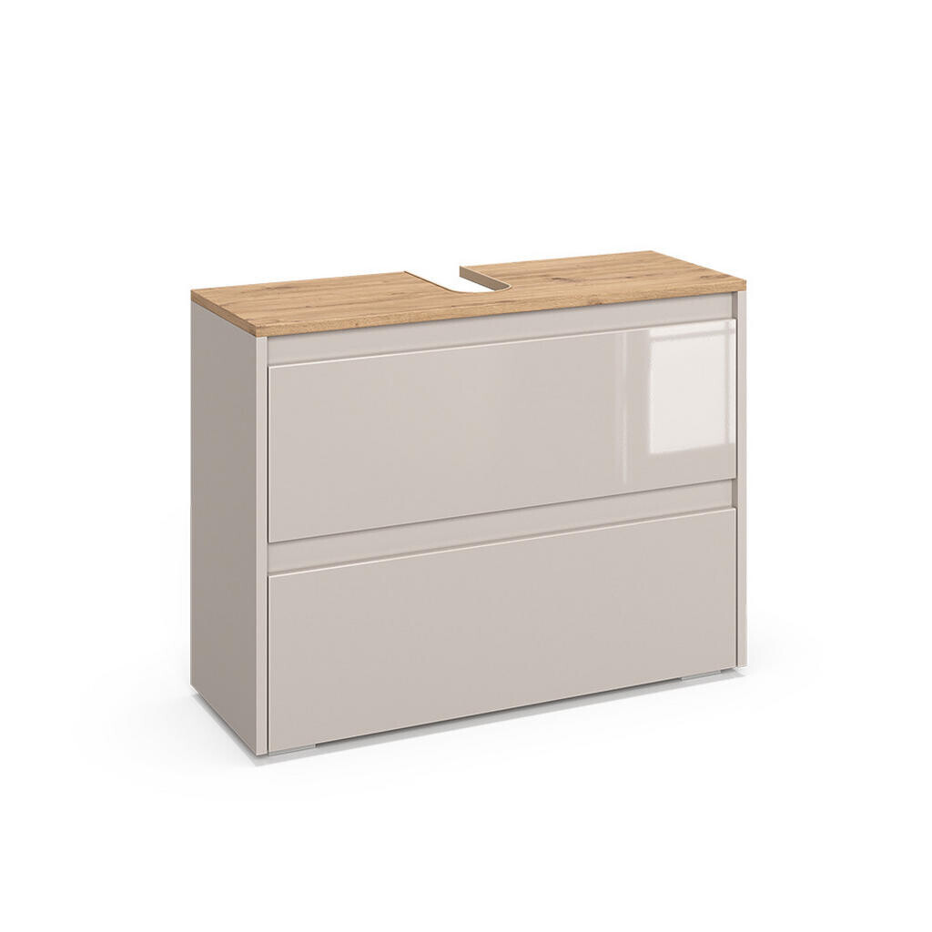 Vicco DOLNÍ SKŘÍŇKA POD DŘEZ Majest Kašmír 80.1 x 62 cm se 2 zásuvkami