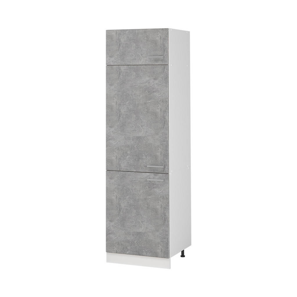 Vicco VYSOKÁ SKŘÍŇ R-Line, Beton/Bílá, 60 cm