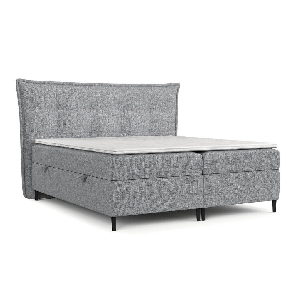AltaBeds POSTEL BOXSPRING LAS PALMAS 200/200 cm Šedá