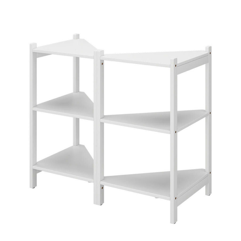 Vicco TOALETNÍ STOLEK PRO UMYVADLO Zeno Bílá 68 x 60.5 cm Sada 2 kusů