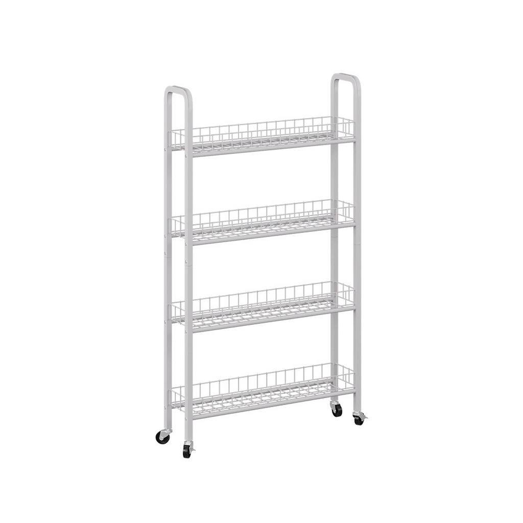 Vicco MOBILNÍ PODSTAVEC Rolivo Bílá 58 x 15 cm se 4 přihrádkami