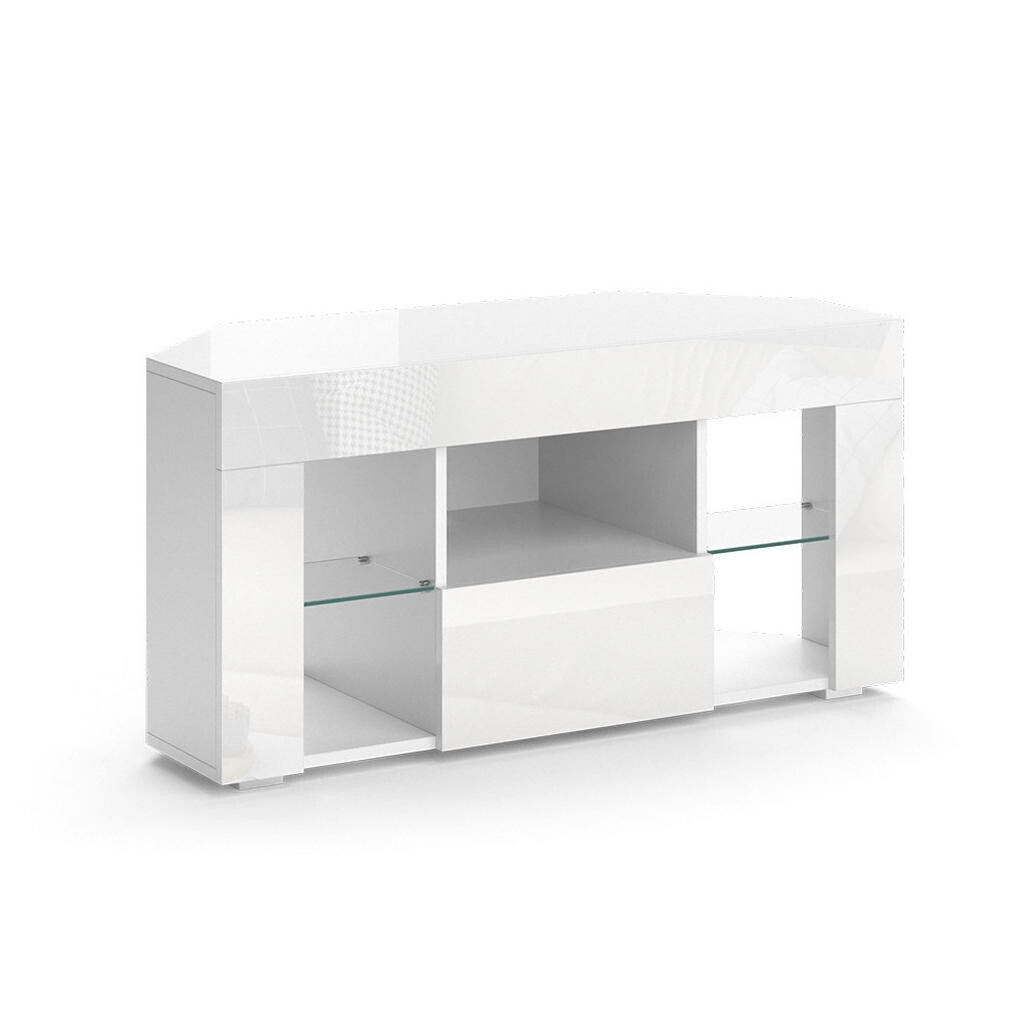 Vicco NÍZKÝ NÁBYTEK POD TELEVIZI Denver Bílá 100 x 50 cm
