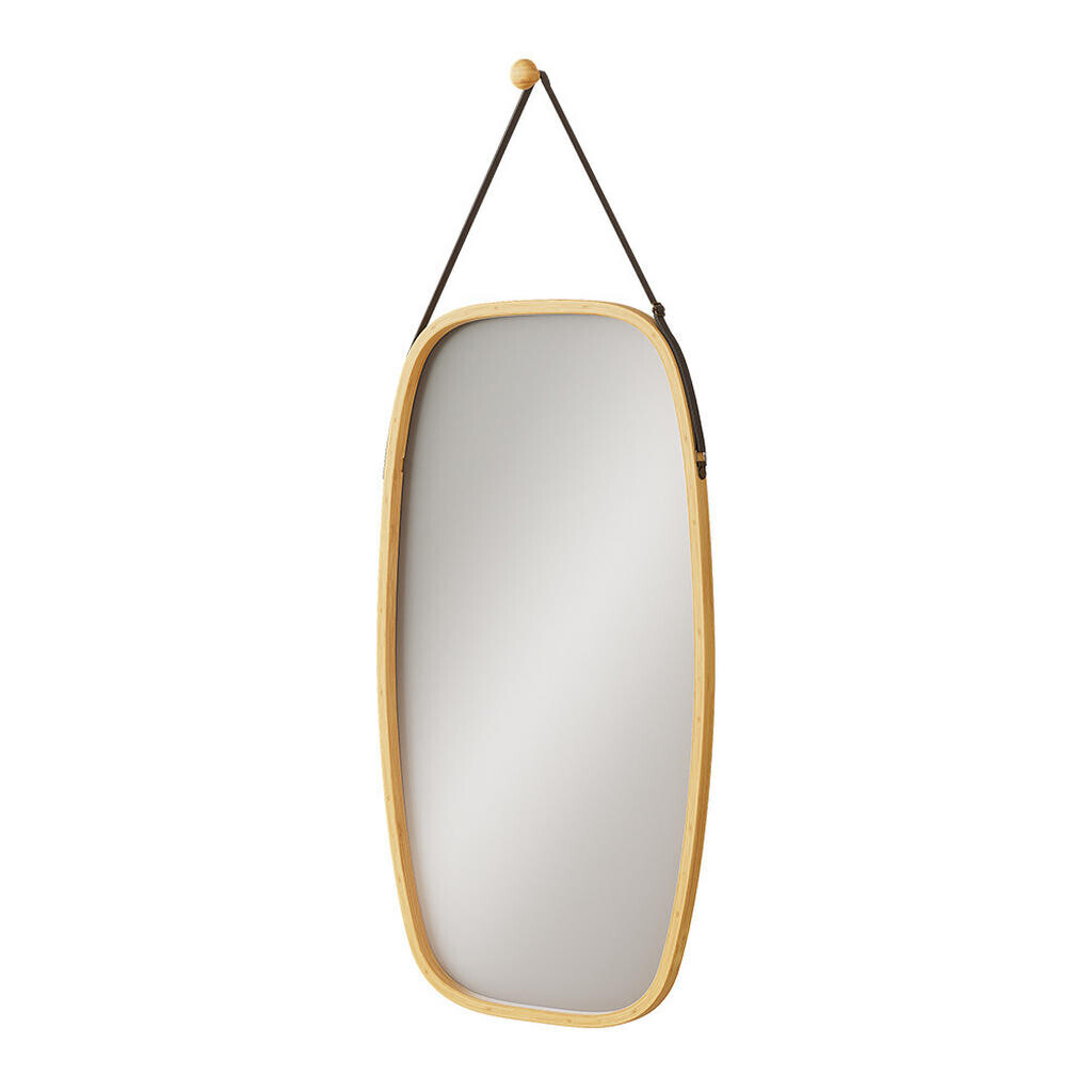 Vicco KOUPELNOVÉ ZRCADLO Mirno Bambus 44 x 78 cm s nastavitelným popruhem