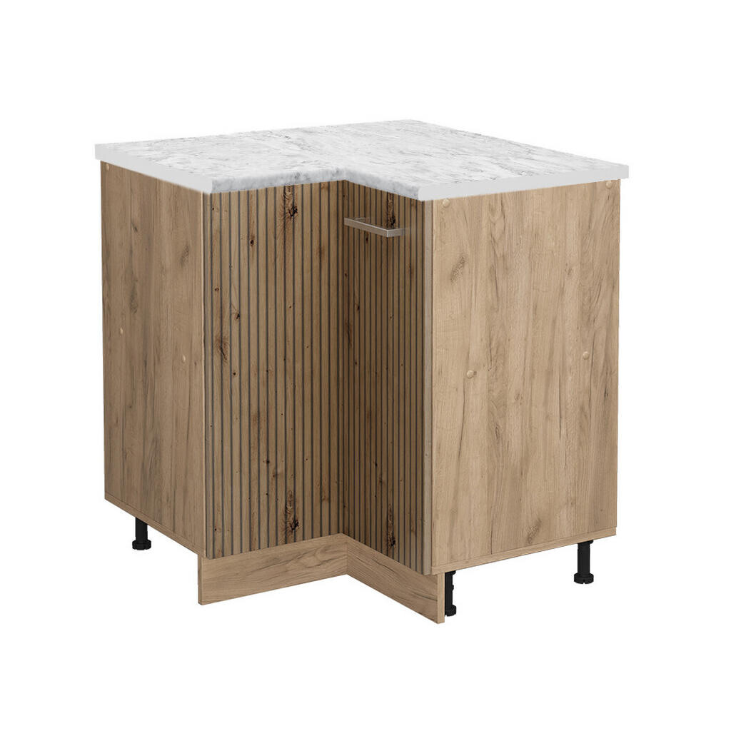 Vicco ROHOVÁ SKŘÍŇKA R-Line Řemeslný dub 75.6 cm PD Mramor