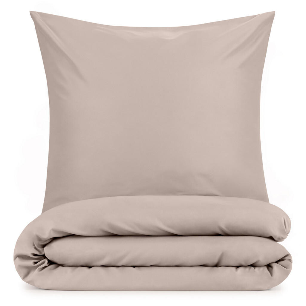Blumtal POVLEČENÍ 3dílná sada, 240/220 cm & 80/80 cm, Taupe