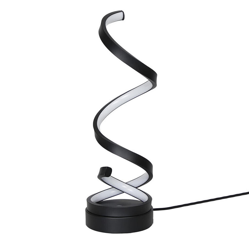 Nettlife LED stolní lampa spirálová 13/13/41 cm