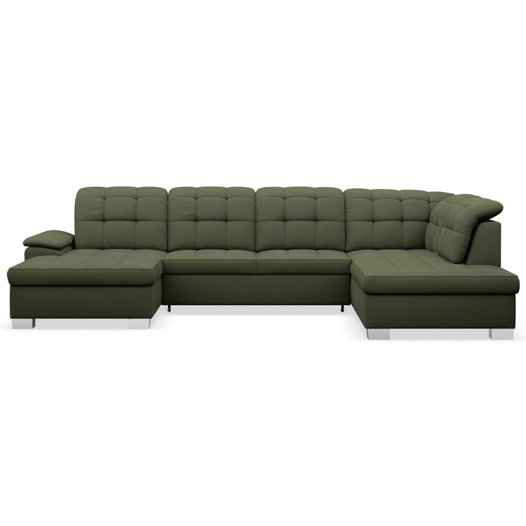 Selsey SEDACÍ SOUPRAVA Jamaal khaki, levostranná