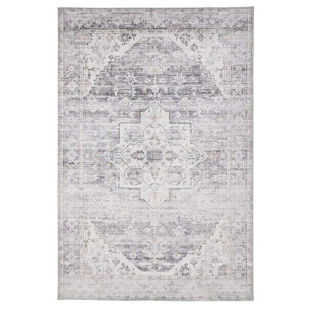 benuta Nest PRATELNÝ koberec Miray Šedá 200x300 cm