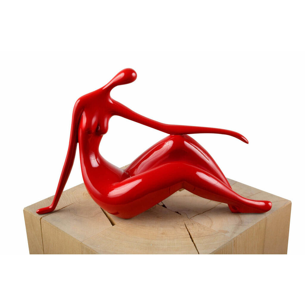 KUNSTLOFT DEKORATIVNÍ SOCHA ČERVENÁ, 36/22 CM