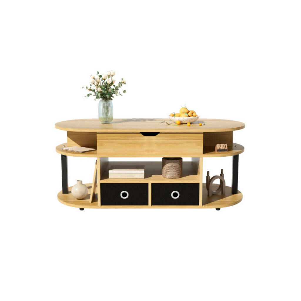Urban Meuble KONFERENČNÍ STOLEK hnědý 105/50/45 cm