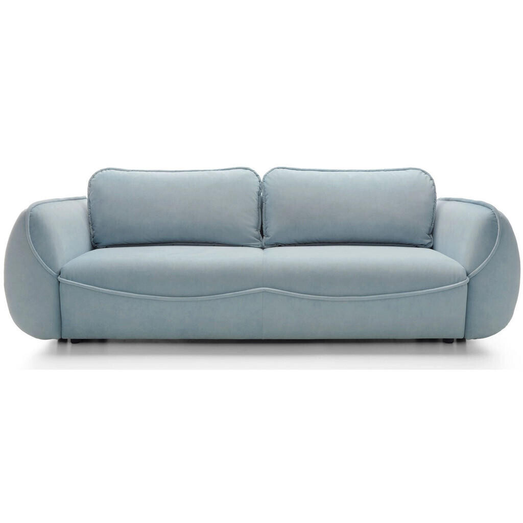 Selsey TŘÍMÍSTNÁ POHOVKA Cutie modrý velur Easy Clean