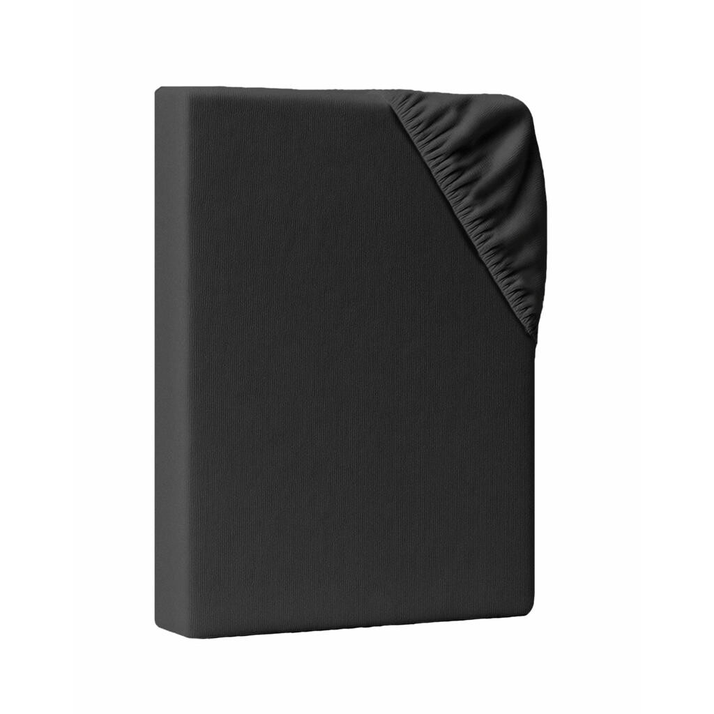 AM Qualitätsmatratzen NAPÍNACÍ prostěradlo 100/190/12 cm tmavě šedé