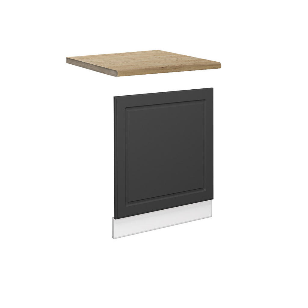 Vicco PŘEDNÍ PANEL Fame-Line Antracitově zlatý 60 cm , PD Dub