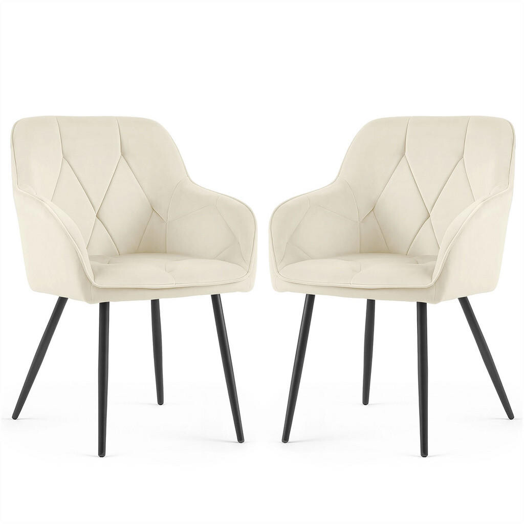 RAUMHIRSCH FURNITURE ČALOUNĚNÁ ŽIDLE, sada 2 ks, kovové nohy, grafitová 54,5/82,5/58