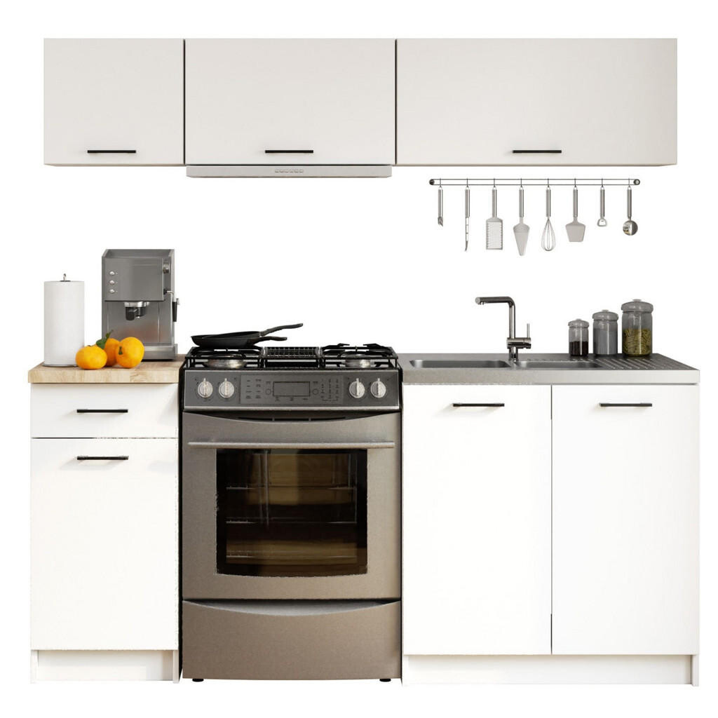 RAUMHIRSCH FURNITURE KUCHYŇSKÝ BLOK Bílá 174/180/46