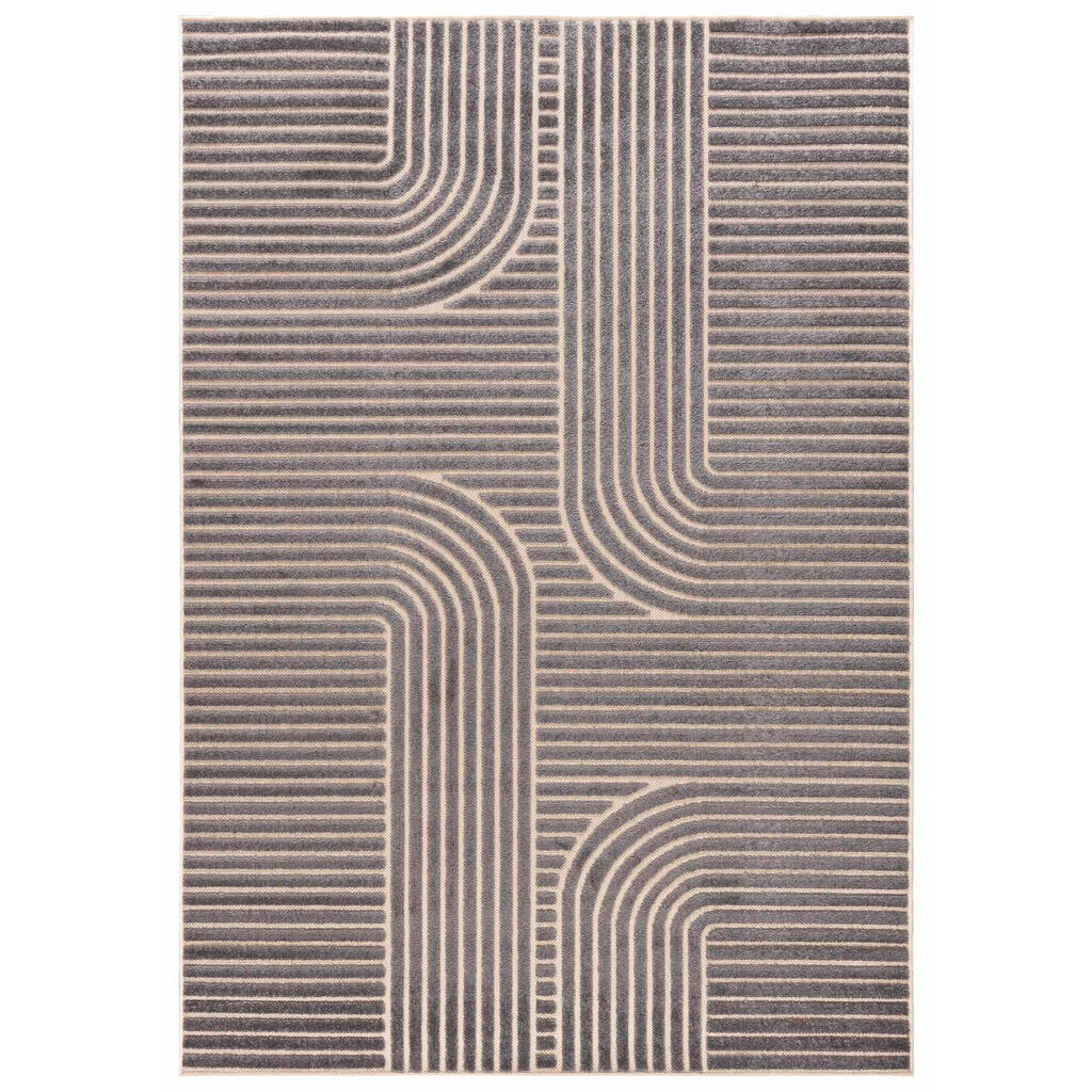 Mazovia KOBEREC šedý geometrický - 240 x 350 cm