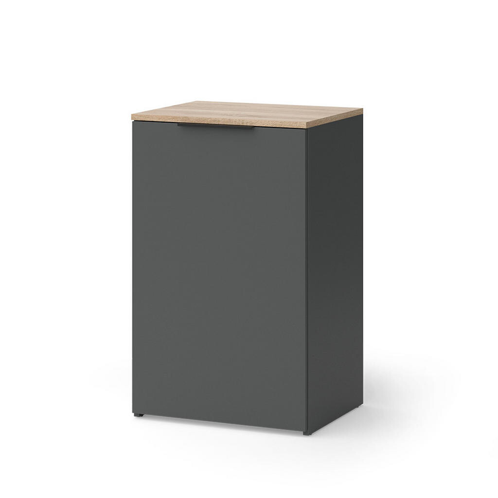 Vicco KREDENC Wido Antracit 50 x 80 cm s policí