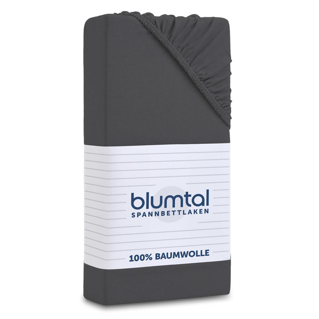 Blumtal NAPÍNACÍ PROSTĚRADLO 90/190 cm, tmavě šedá