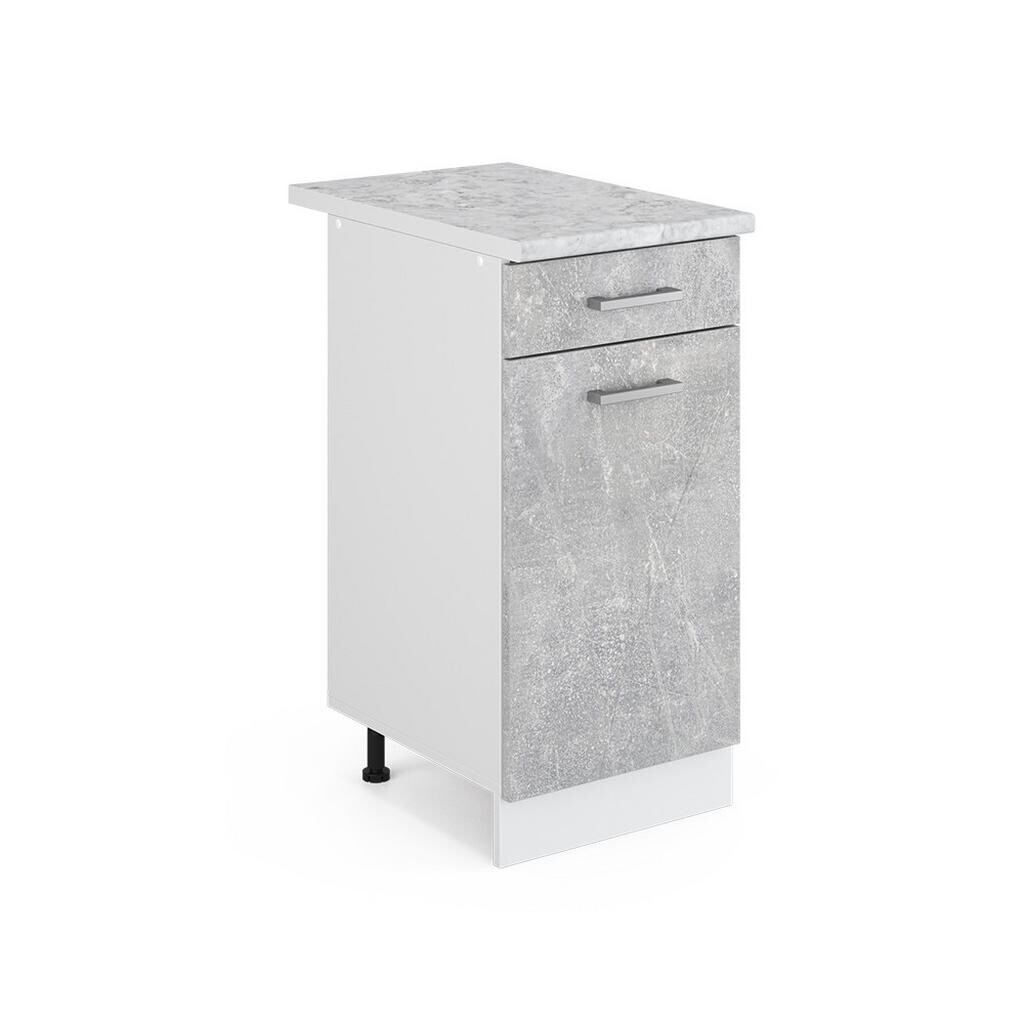 Vicco SPODNÍ SKŘÍŇKA KUCHYŇSKÉ LINKY R-Line Beton 40 cm s pracovní deskou