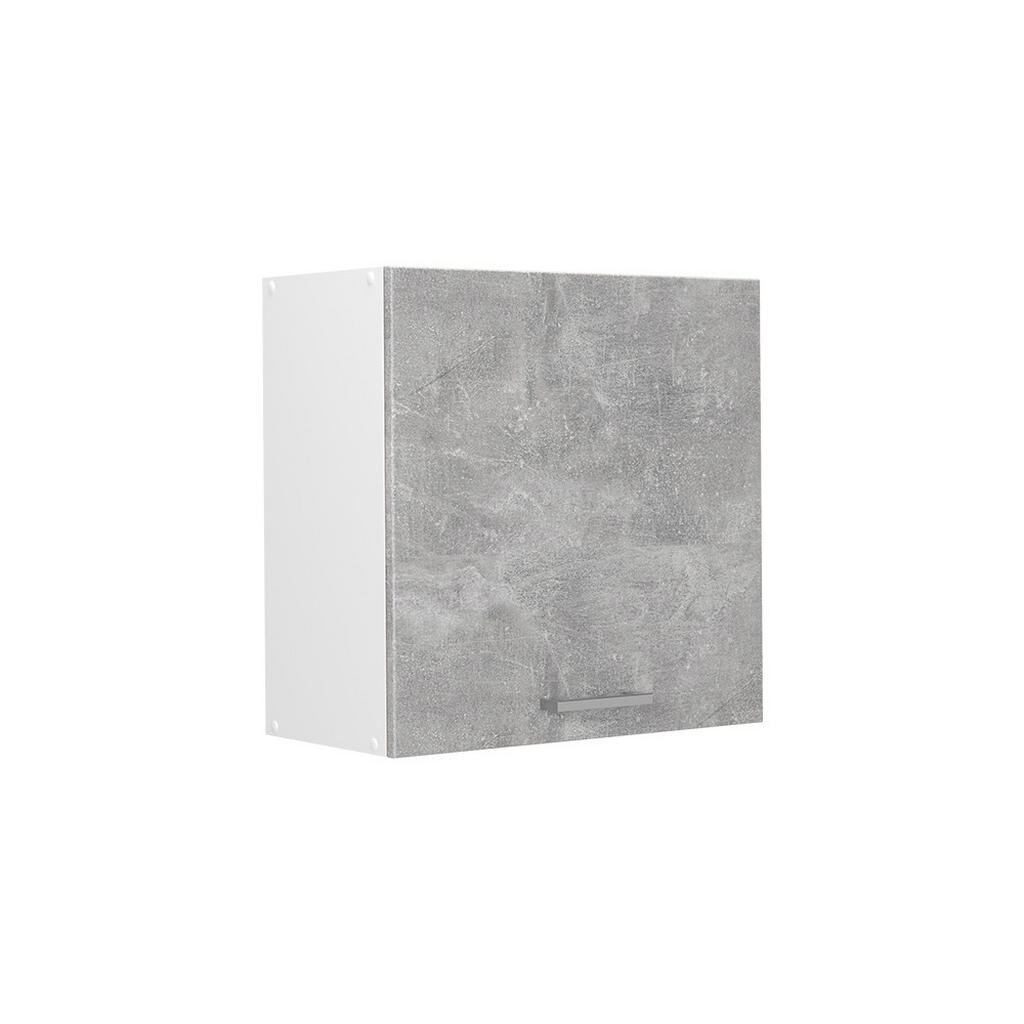 Vicco VĚŠÁK NA STĚNU R-Line, Beton, 60 cm s 1 dvířky
