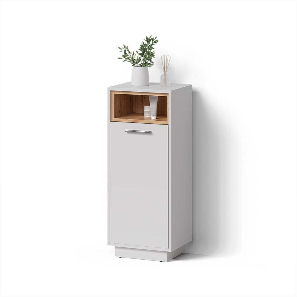 Livinity® STŘEDNÍ SKŘÍŇKA Temo Bílá 30 x 93 cm