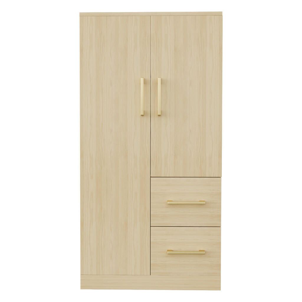 Urban Meuble ŠATNÍ SKŘÍŇ 70x135 cm, přírodní dekor dřeva, 2 dvířka