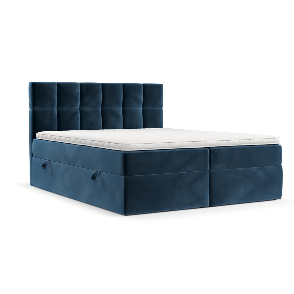 AltaBeds POSTEL BOXSPRING VARENO 180/200 Tmavě modrá