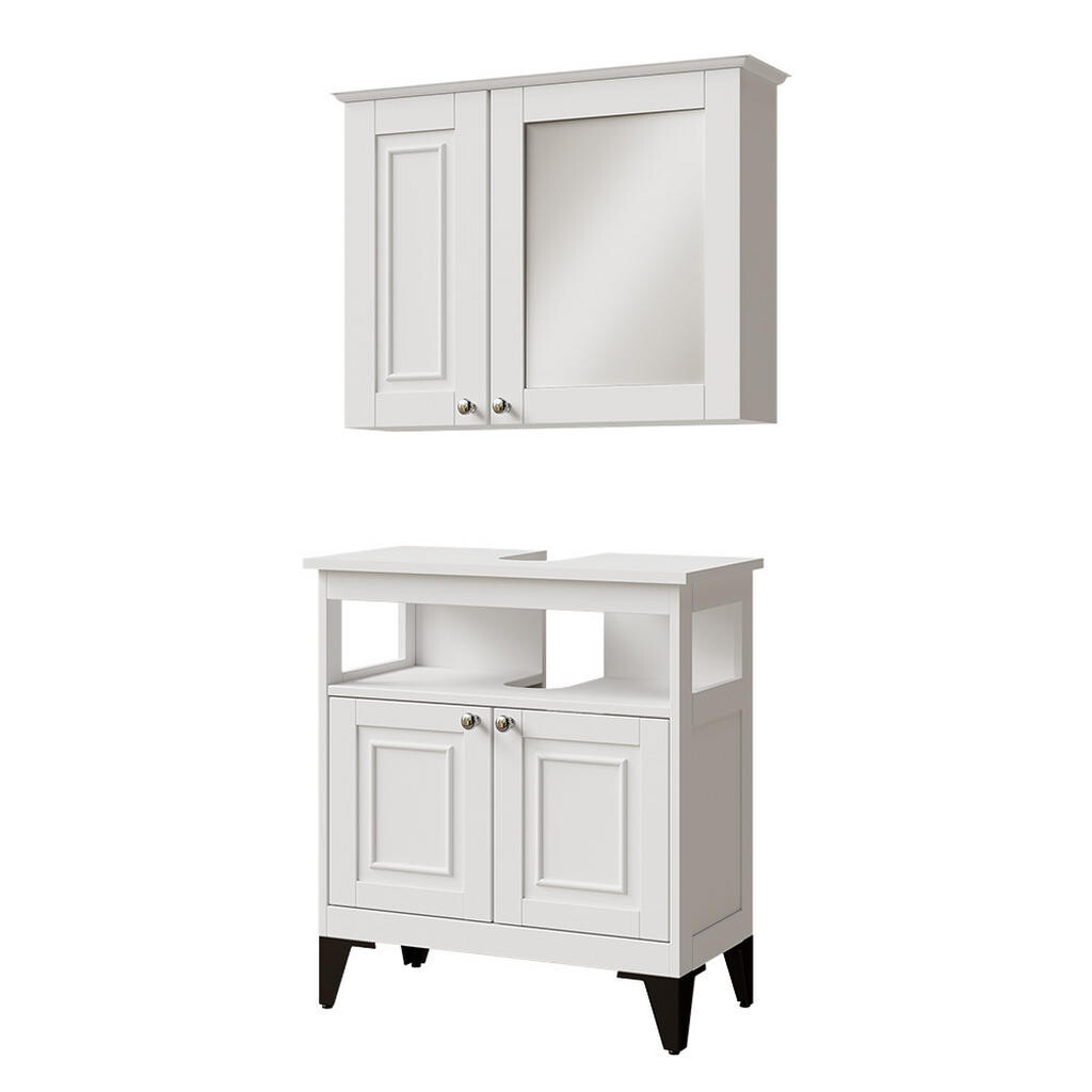 Vicco KOUPELNOVÝ NÁBYTEK Vanity, Bílá, 2dílná