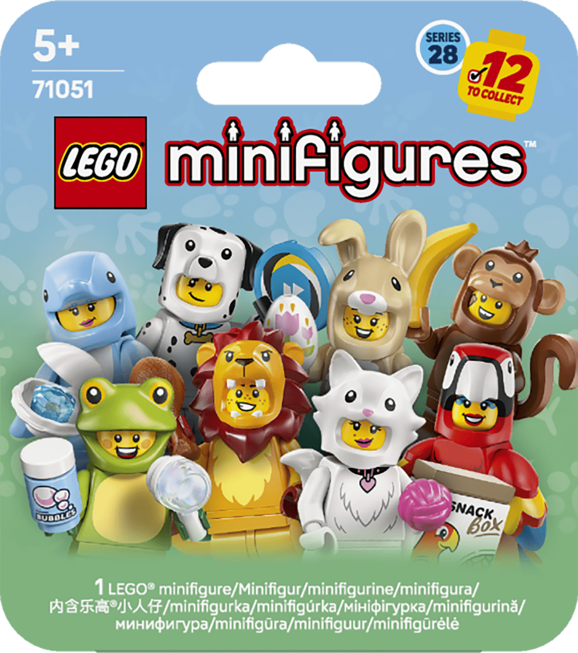 LEGO LEGO® Minifigurky 28. série 71051 – kompletní sada 12 figurek