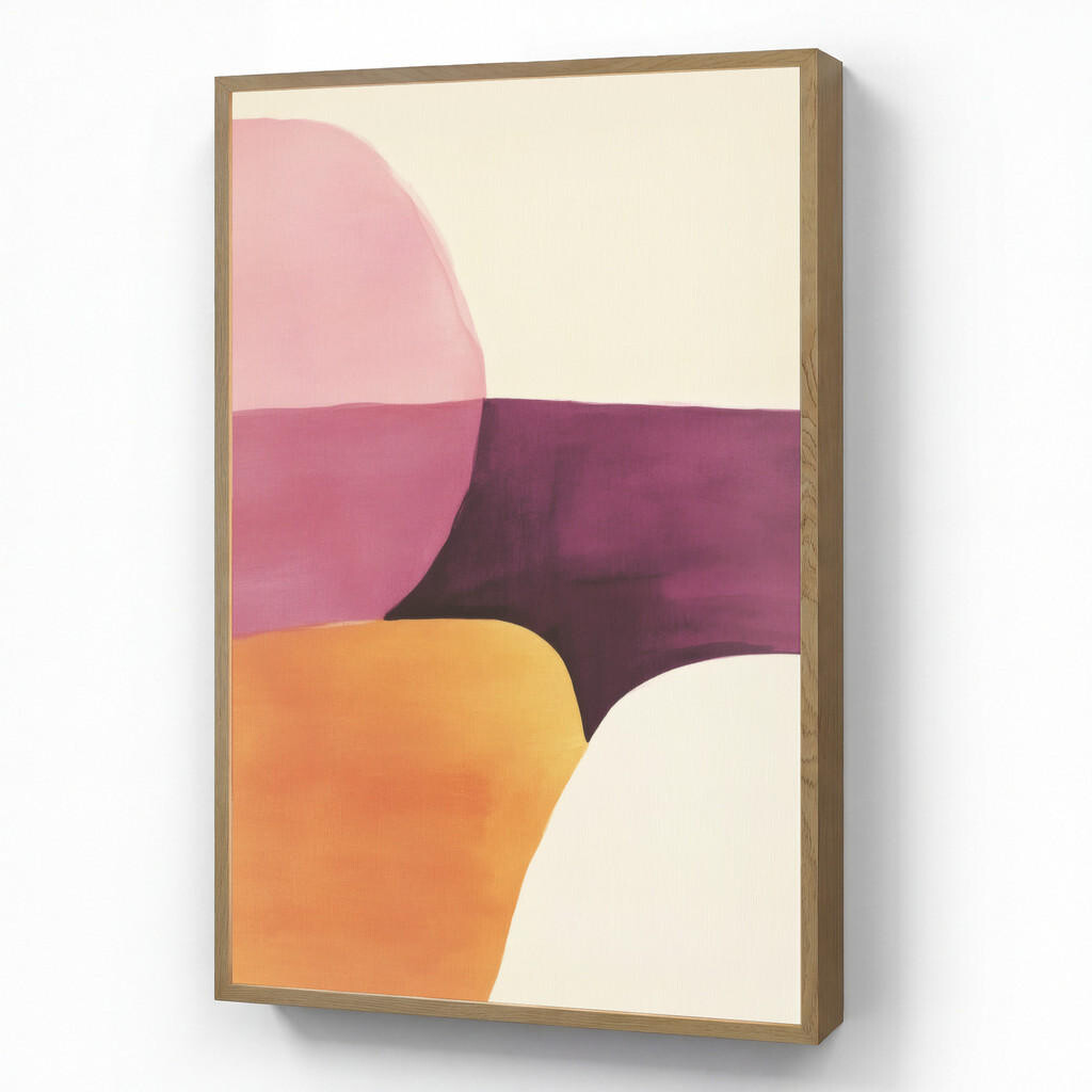 OnlyWow NÁSTĚNNÁ LAMPA S AKUMULÁTOREM Tvary - abstraktní - barevné 70x100 cm