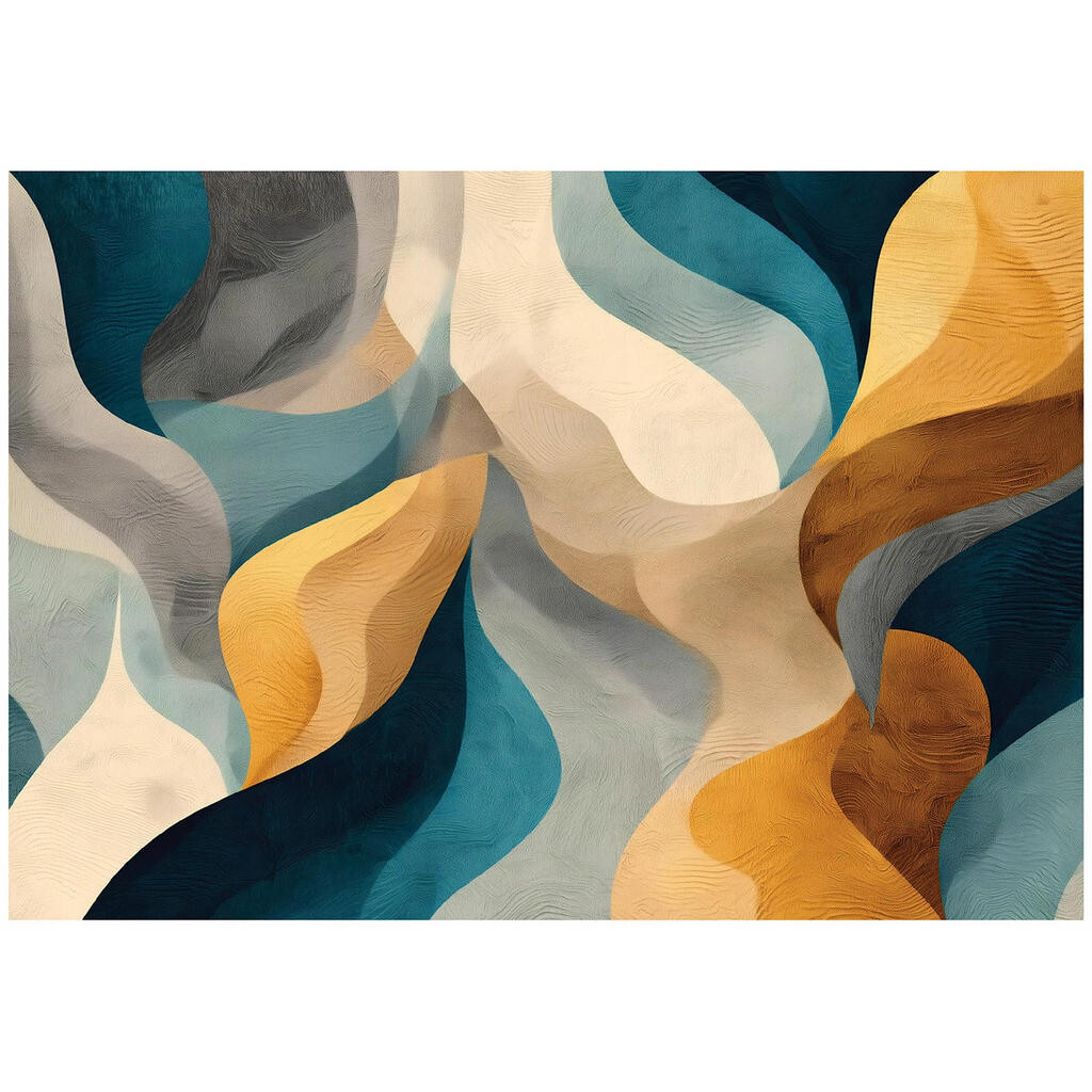 Wallarena FOTOTAPETA Art Deco Abstraktní Béžová 350x250 cm