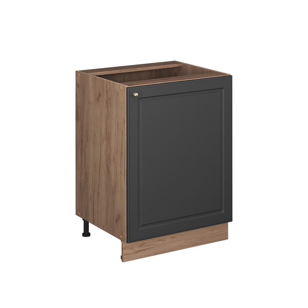 Vicco SPODNÍ SKŘÍŇKA KUCHYŇSKÉ LINKY Fame-Line, Anthrazit-Gold Landhaus/Zlatý mocný dub, 60 cm 1 dvířka bez pracovní desky