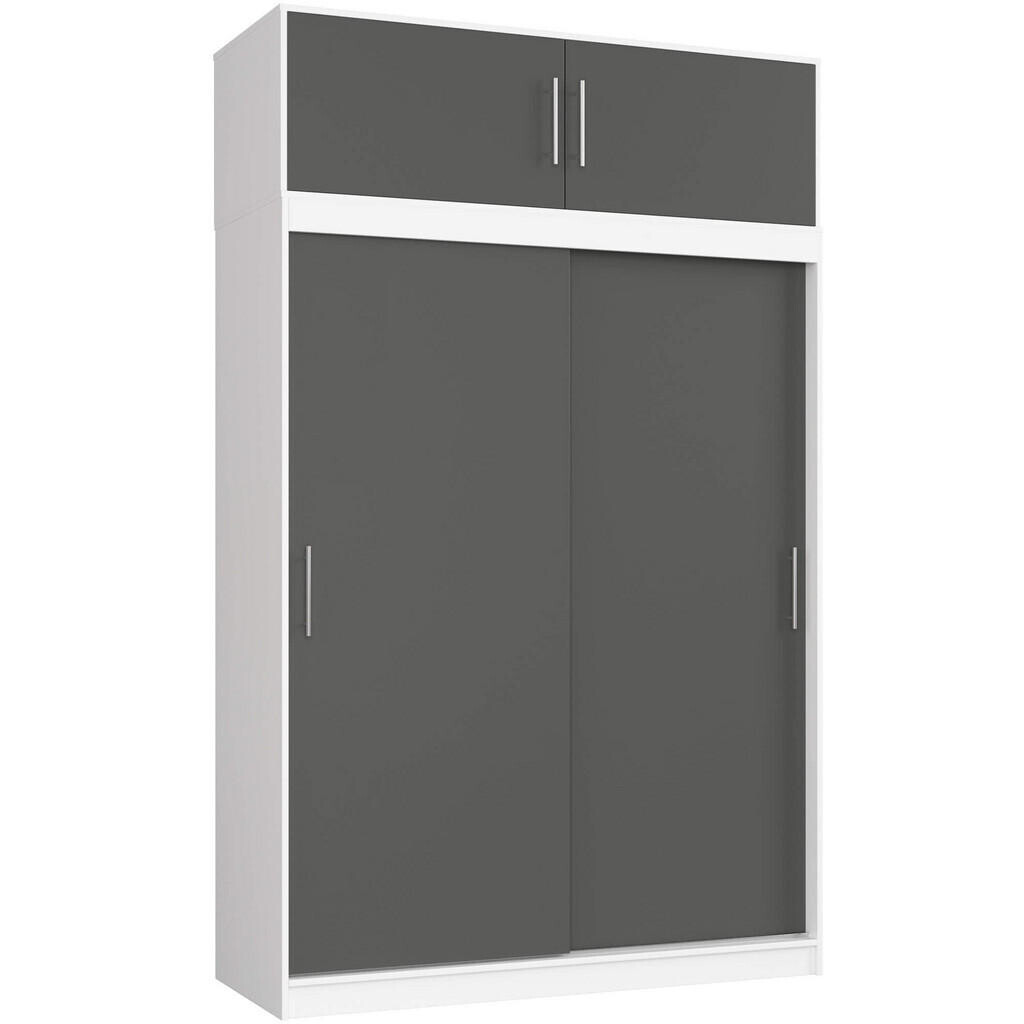 RAUMHIRSCH FURNITURE SKŘÍŇ bílá, grafitově šedá 245/150/60